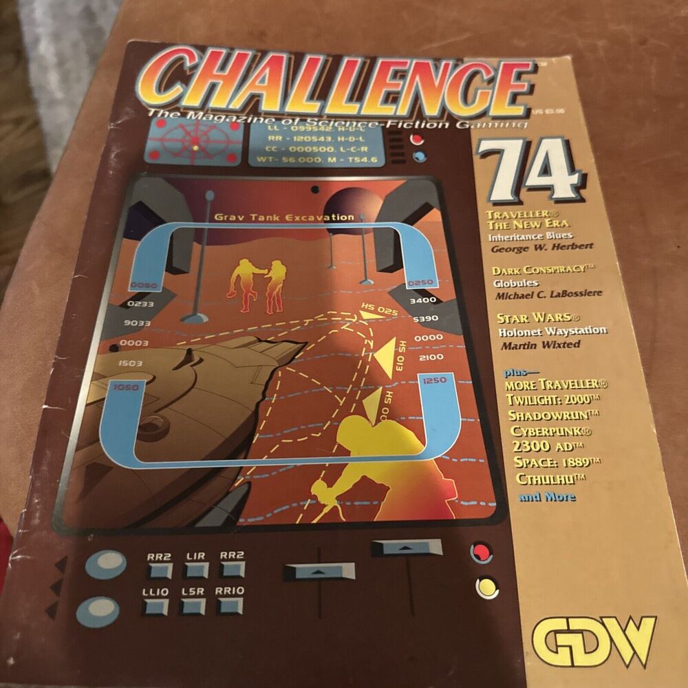Challenge Gaming Magazine No. 74 - GDW